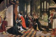 James Collinson The Renunciation of Queen Elizabeth of Hungary France oil painting artist